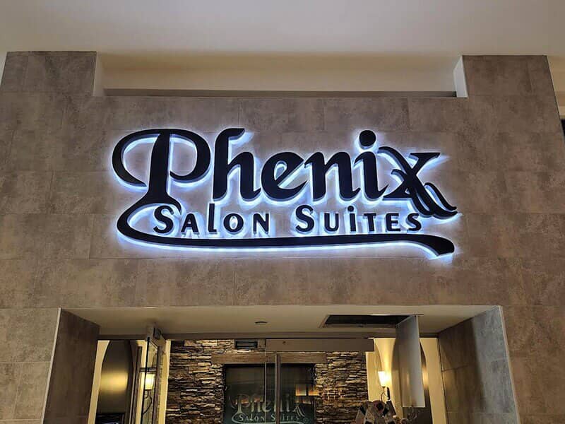 Custom illuminated channel letters